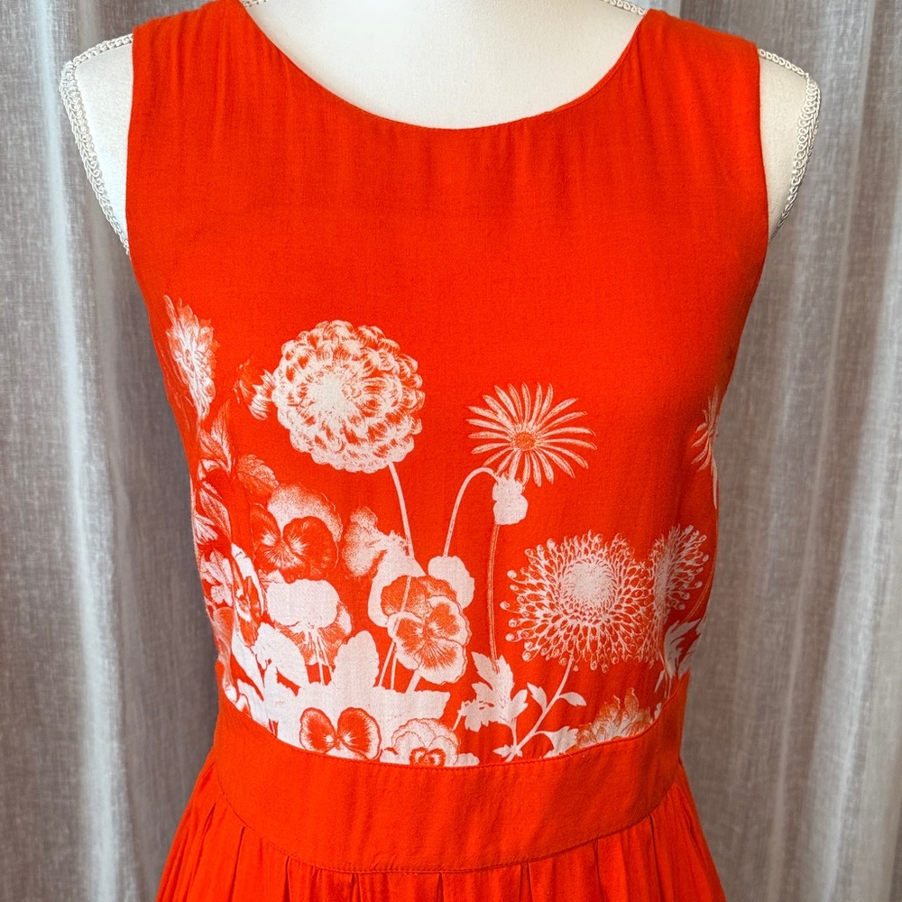 FARM Rio Red Floral Mini Dress - Picture 3 of 15
